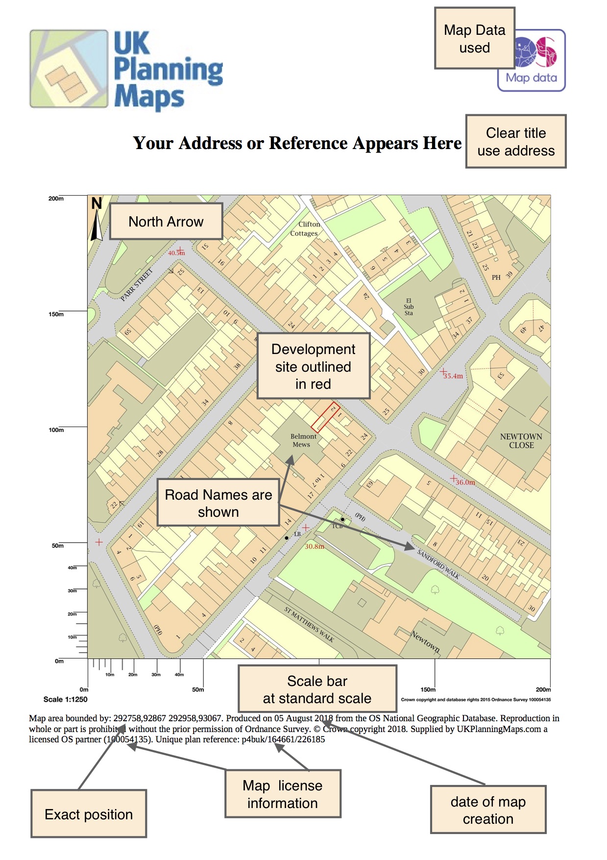 Annotated Location Plan