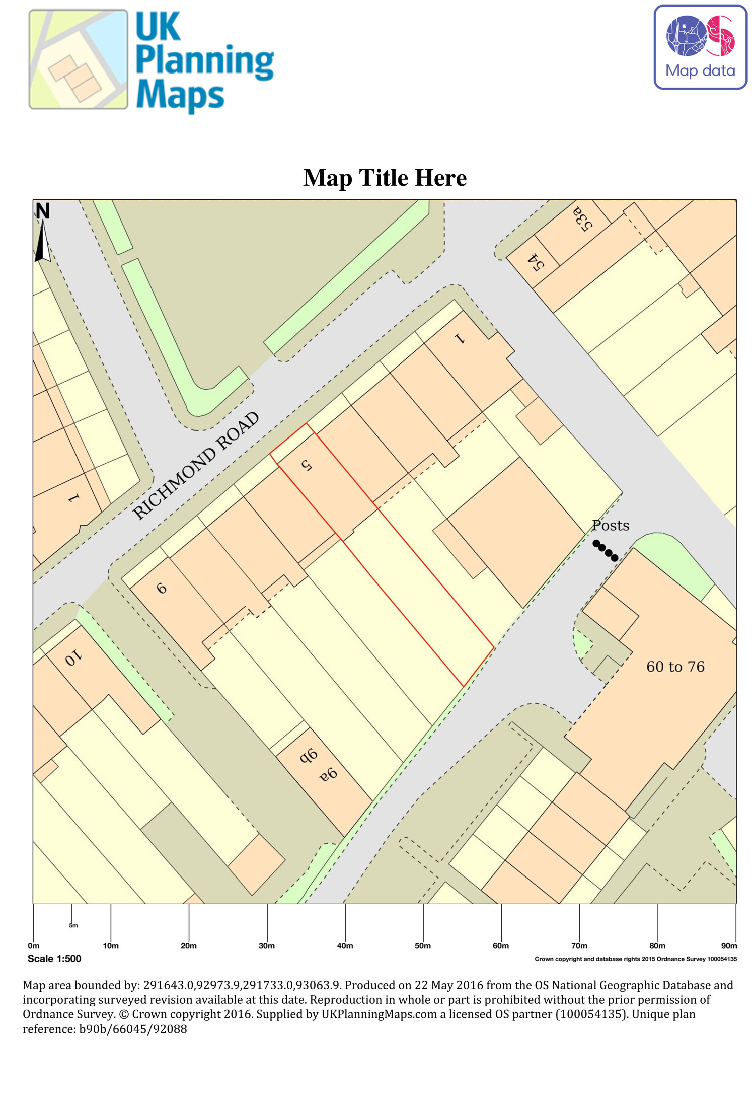 Example site plan