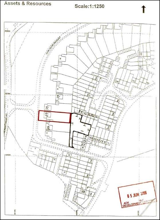 Example Rejected location plan